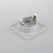 Immagine di Struttura Per Faretto Da Incasso Quadrato Bianco Da Bagno IP65 Viper Intec