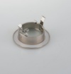 Immagine di Struttura Per Faretto Incasso Da Bagno Rotondo Nichel IP65 Viper Intec