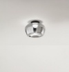 Immagine di Plafoniera Led Boccia Vetro Specchiato Fume 3000k Dimmerabile Kave Perenz 8532 SP