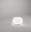 Immagine di Lumetto Vetro Bianco Moderno Led 3000k Dimmerabile Kave Perenz 8534 B