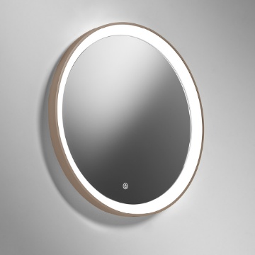 Immagine di Specchio Rotondo Moderno Con Illuminazione Led 3000k Lifering-R Vivida