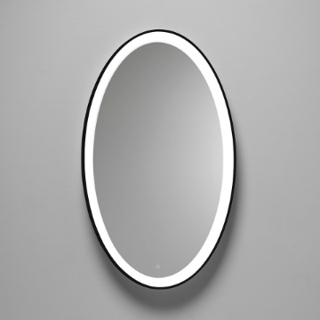 Immagine di Specchio Da Bagno Lifering-o Design Ovale Con Luce Led 3000k Vivida