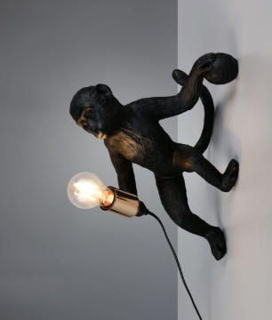 Immagine di Originale Applique Da Parete Scimmia Louy Trio Lighting