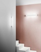 Immagine di Applique Rettangolare Gesso Verniciabile Led 18w 3000k 4000k Ortisei 60 cm Fan Europe