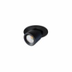 Immagine di Faretto Incasso Tondo Orientabile Nano Oxo Nero Led 4w Switch CCT Beneito