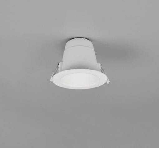 Immagine di Faretto Led 6w Dimmerabile IP44 Incasso Da Bagno Virunga Bianco Trio