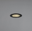Immagine di Faretto Nero Rotondo Led Dimmerabile 6w CCT Incasso Da Bagno IP44 Virunga Trio