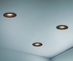 Immagine di Faretto Nero Rotondo Led Dimmerabile 6w CCT Incasso Da Bagno IP44 Virunga Trio