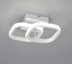 Immagine di Plafoniera Bianca Quadrati Per Ingresso Led 7w 4000k Kasia Trio