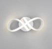 Immagine di Plafoniera Design Fiocco Bianco Led 7w 4000k Per Corridoio Rusa Trio