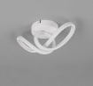 Immagine di Plafoniera Design Fiocco Bianco Led 7w 4000k Per Corridoio Rusa Trio