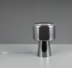 Immagine di Abat-jour Moderna In Vetro Cromato Rocka Trio Lighting