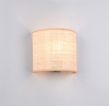 Immagine di Applique Da Comodino Paralume Alghe Con Interruttore Aimee Trio Lighting