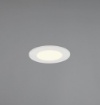 Immagine di Faretto Da Incasso Rotondo Per Doccia IP65 Led 2700k-4000k Himal Bianco 85mm Trio