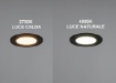 Immagine di Faretto Incasso Per Bagno Nero IP65 Led 2700k-4000k Himal 85mm Trio