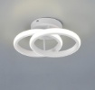 Immagine di Plafoniera Led Piccola Cerchi 7w 4000k Bianco Kasia Trio