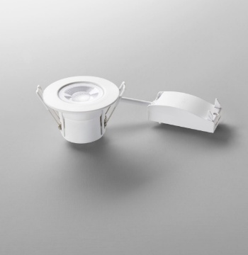 Immagine di Faretto Incasso Bagno Bianco Led CCT Dimmerabile IP65 Glow Intec