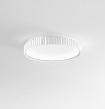 Immagine di Plafoniera Rotonda Moderna Nike 40 cm Led CCT 30w 2700k 4000k Fan Europe
