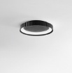 Immagine di Plafoniera Rotonda Moderna Nike 40 cm Led CCT 30w 2700k 4000k Fan Europe