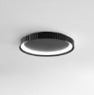 Immagine di Plafoniera Tonda Plissè 50 cm Led CCT 40w 3000k 4000k Nike Fan Europe