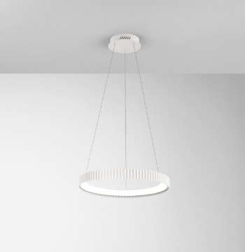 Immagine di Lampadario Moderno Anello Rigato Led 40w CCT Nike Fan Europe