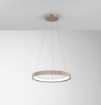 Immagine di Lampadario Rigato Oro Cerchio Led 40w 2700k 4000k Nike Fan Europe