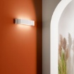 Immagine di Applique Fascia Design Rigato Led 30w CCT Luce Sopra e Sotto Nike Fan Europe