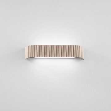 Immagine di Applique Oro Design Plissettato Led 30w CCT Biemissione Nike Fan Europe