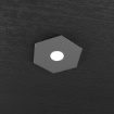Immagine di Plafoniera Esagonale Ultrasottile Per Corridoio Led Gx53 Hexagon Top Light