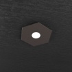Immagine di Plafoniera Esagonale Ultrasottile Per Corridoio Led Gx53 Hexagon Top Light