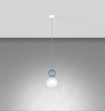Immagine di Lampada A Sospensione Piccola Sfere Colorate Cottage Top Light