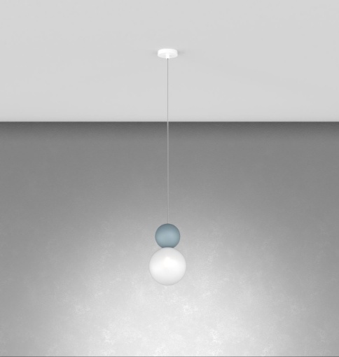 Immagine di Lampada A Sospensione Piccola Sfere Colorate Cottage Top Light