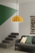 Immagine di Lampadario Cupola Feltro Colorato Midi Fan Europe