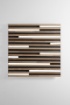 Immagine di Plafoniera Design Listelli Legno Kuma 50 cm Led 40w 2700k 4000k Fan Europe