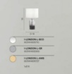 Immagine di Lume Moderno In Vetro Sfumato Colorato London Fan Europe