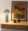 Immagine di Lume In Ceramica Design Zebrato Tanzania Fan Europe