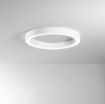 Immagine di Plafoniera Da Soggiorno Demos Anello Luminoso 80cm Led 80w CCT Fan