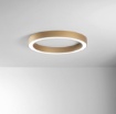 Immagine di Plafoniera Da Soggiorno Demos Anello Luminoso 80cm Led 80w CCT Fan