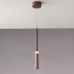 Immagine di Sospensione Cilindro Bronzo Led 4000k Per Penisola Candle S1 Fan Europe