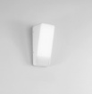 Immagine di Applique Esterno Bianca Inclinata Led 14w 3000k Coupe Intec Light
