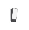 Immagine di Applique Led  Inclinata Da Esterno IP65 Antracite 3000k Coupe Intec Light