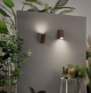 Immagine di Applique Lampada Da Esterno Inclinata IP44 Popup E27 Intec Light
