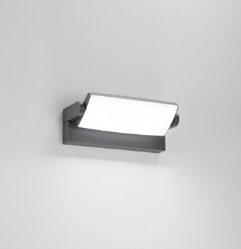Immagine di Applique Orientabile Led CCT Da Esterno IP65 Antracite Floyd Intec