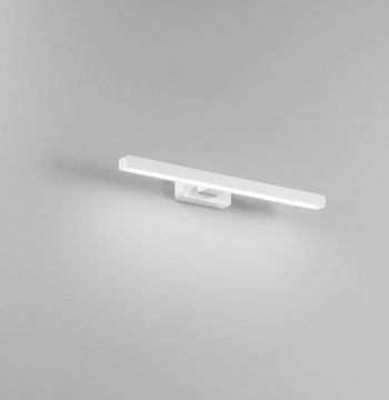 Immagine di Lampada Per Specchio Bagno Bianca 40cm Led 10w IP54 Lancer Intec