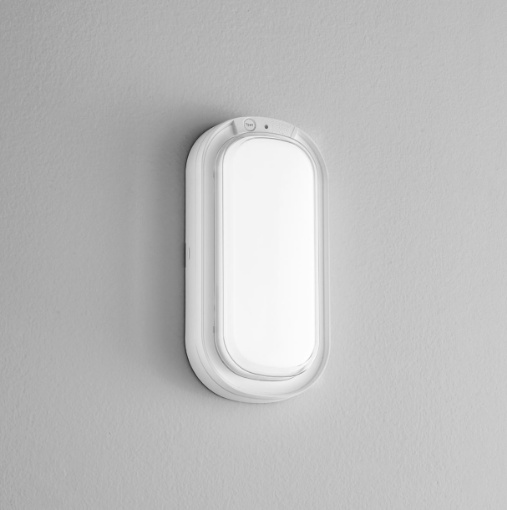 Immagine di Plafoniera Led CCT 18w Con Batteria Per Emergenza IP44 Edison Intec