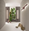 Immagine di Applique Lampada Led Per Facciata Esterna Corten 200cm 2700k 4000k Hercules Intec