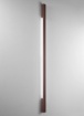 Immagine di Applique Lampada Led Per Facciata Esterna Corten 200cm 2700k 4000k Hercules Intec