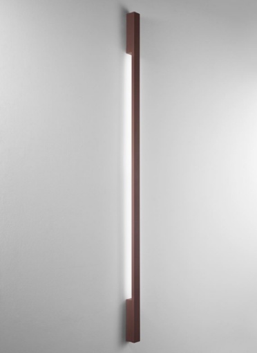 Immagine di Applique Lampada Led Per Facciata Esterna Corten 200cm 2700k 4000k Hercules Intec