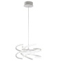 Immagine di Lampadario Moderno Ricciolo Bianco Led 60w CCT 3000k 4000k 6000k Nest Perenz