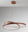 Immagine di Lampadario Led Dimmerabile Ritmo Rosso Cannella 70w CCT Perenz